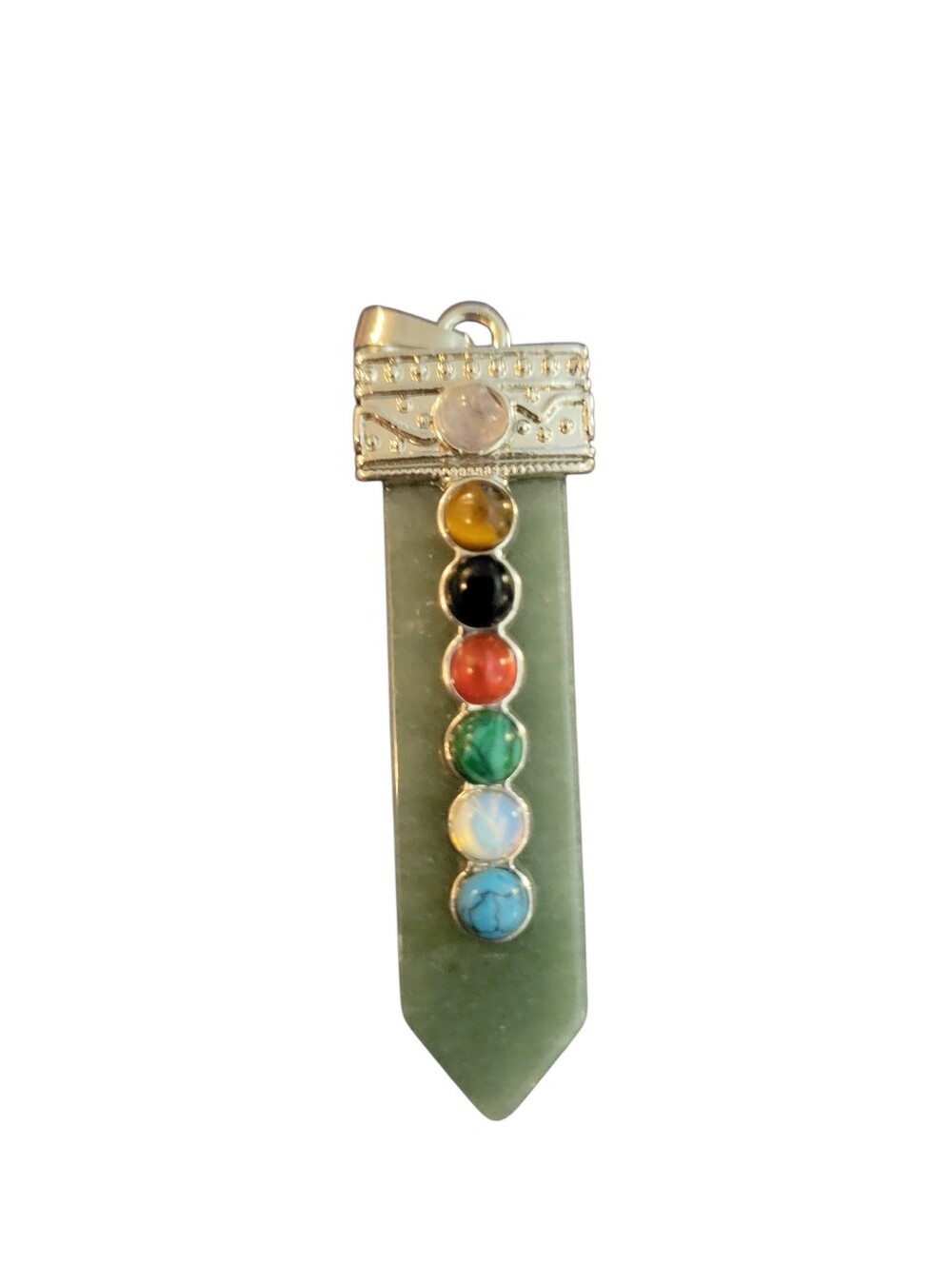Chakra Stone Pendant Green